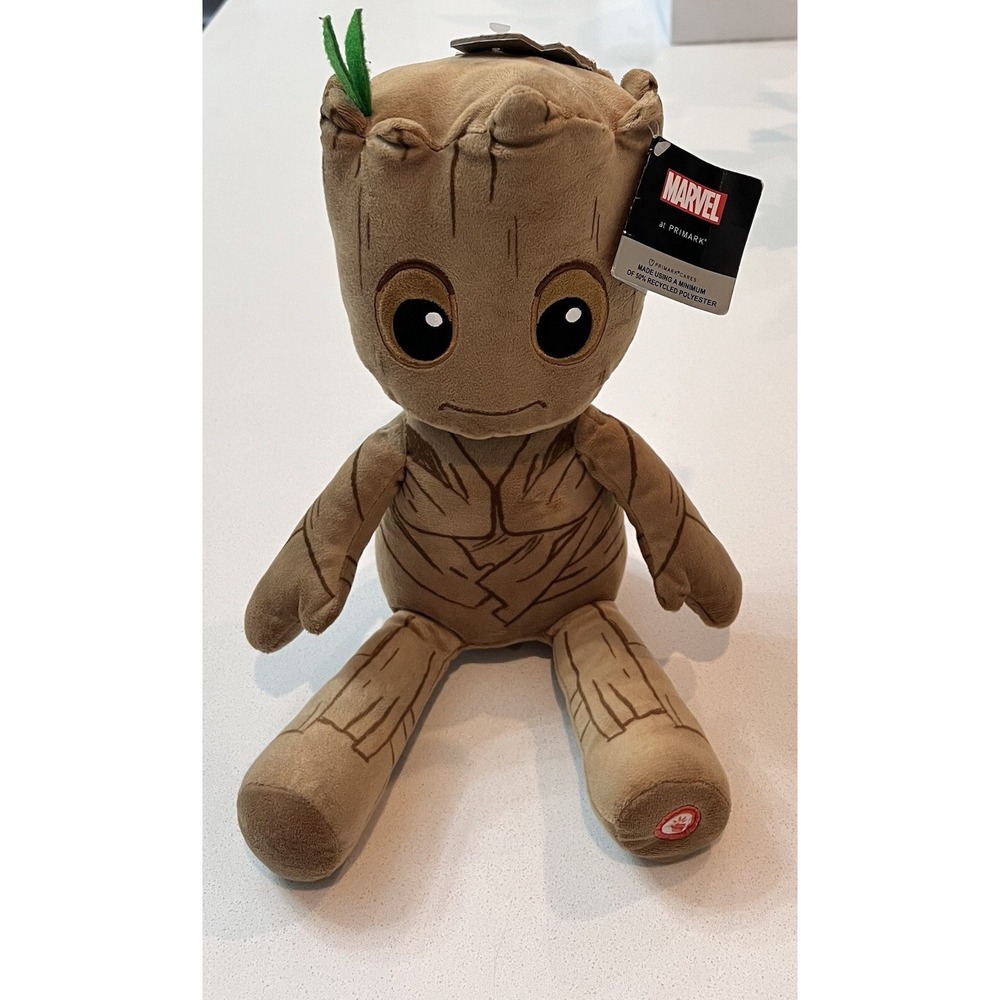 Groot Glow Cheeks Plush Marvel Guardians Of The Galaxy With Tags‎